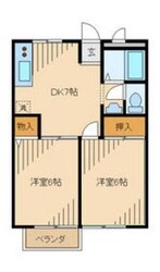 フィルコート２の物件間取画像